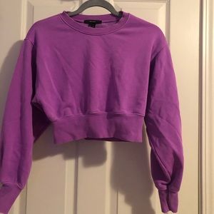 Forever 21 cropped sweatshirt